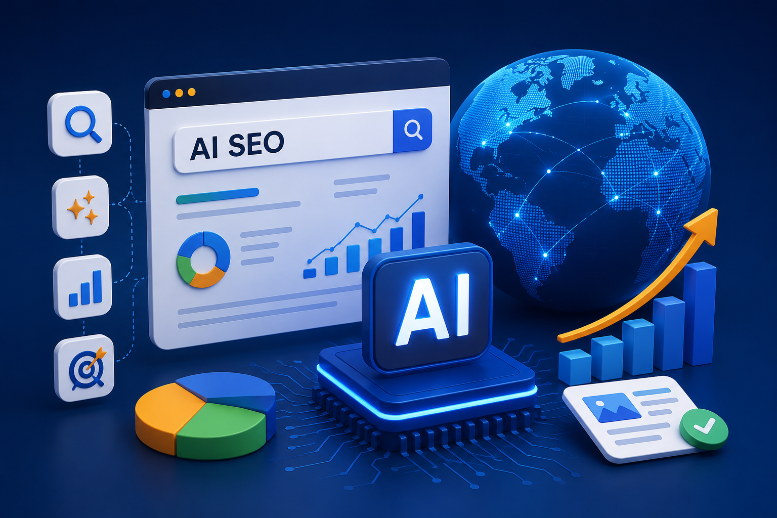 AI SEO Services - 4Core Digital AI SEO services for visibility across ChatGPT, Gemini, Perplexity and Google AI Overviews